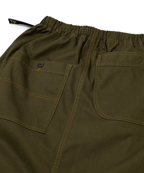 go slow caravan（ゴースローキャラバン）の「ストレッチキャンバス ベイカースカート W（スカート・レディース・ブルー/ブラック/オリーブ/キャメル・FREE）」の12枚目の写真