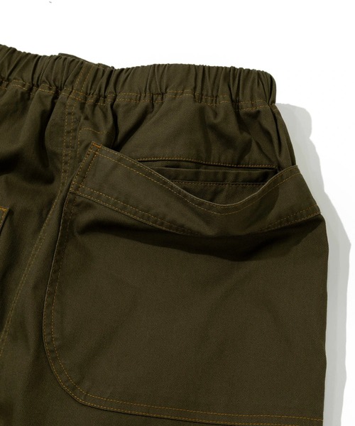 go slow caravan（ゴースローキャラバン）の「ストレッチキャンバス ベイカースカート W（スカート・レディース・ブルー/ブラック/オリーブ/キャメル・FREE）」の13枚目の写真