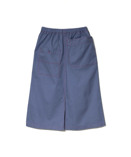 go slow caravan（ゴースローキャラバン）の「ストレッチキャンバス ベイカースカート W（スカート・レディース・ブルー/ブラック/オリーブ/キャメル・FREE）」の20枚目の写真