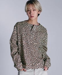 MSG（エムエスジー）の「コットンサーマルロングスリーブヘンリーネックTシャツ【UNISEX】（Tシャツ/カットソー）」