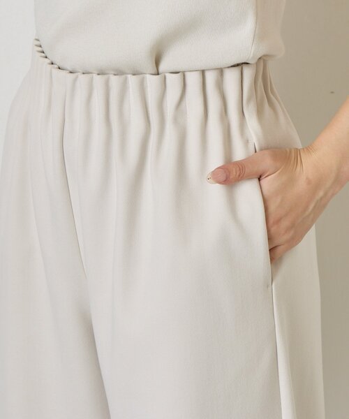 Jena espace merveilleux（ジェナ　エスパスメルヴェイユ）の「【あったかパンツ】ウールライクキャタピラーパンツ（その他パンツ・レディース・ライトベージュ/アイボリー/ブラック・FREE）」の21枚目の写真