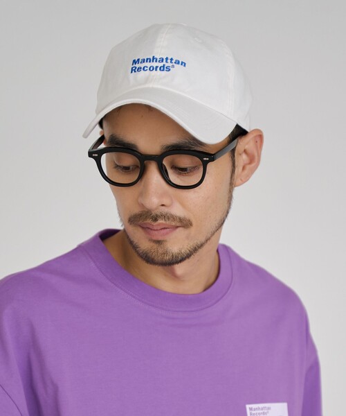 ManhattanRecords（マンハッタンレコード）別注ロゴ刺繍CAP