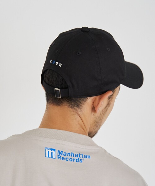 ManhattanRecords（マンハッタンレコード）別注ロゴ刺繍CAP