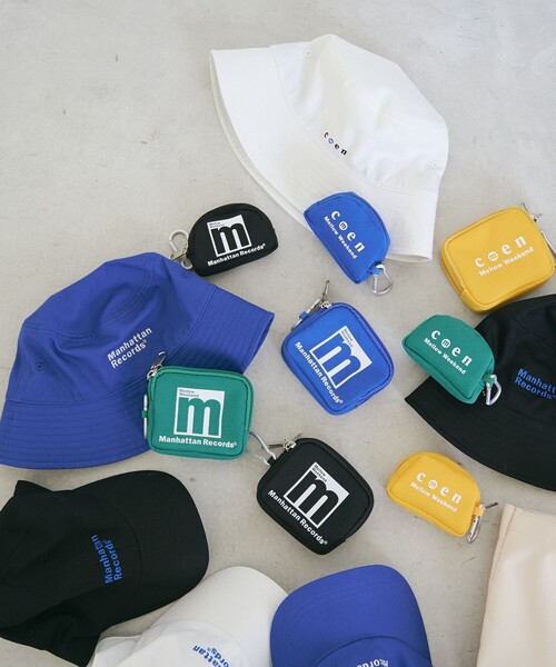 Manhattan Records（マンハッタン レコーズ）の「ManhattanRecords（マンハッタンレコード）別注ロゴ刺繍CAP（キャップ・メンズ・ホワイト/コバルトブルー/ブラック・FREE）」の10枚目の写真