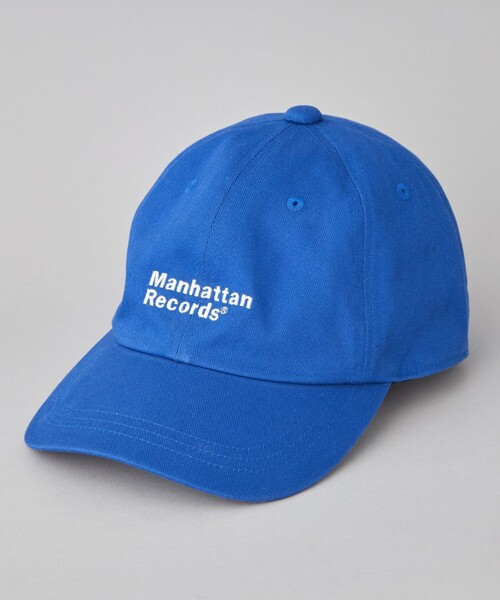 Manhattan Records（マンハッタン レコーズ）の「ManhattanRecords（マンハッタンレコード）別注ロゴ刺繍CAP（キャップ・メンズ・ホワイト/コバルトブルー/ブラック・FREE）」の11枚目の写真