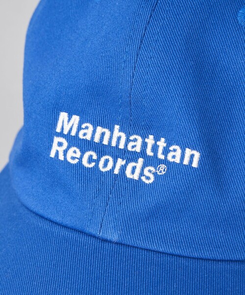 Manhattan Records（マンハッタン レコーズ）の「ManhattanRecords（マンハッタンレコード）別注ロゴ刺繍CAP（キャップ・メンズ・ホワイト/コバルトブルー/ブラック・FREE）」の15枚目の写真