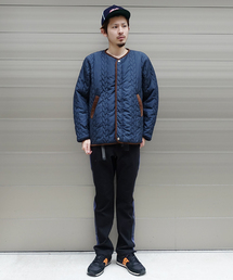 ALDIES | 【SPACELORZ】 EXOS QUILT JKT キルトジャケット(ノーカラージャケット)