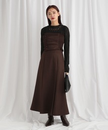 mysty woman | ドレープビスチェセットスカート 582503(スカート)