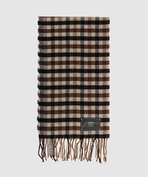 GANNI(ガニー)の「Graphic Wool Scarf(マフラー・レディース・その他・ONESIZE)」の1枚目の写真