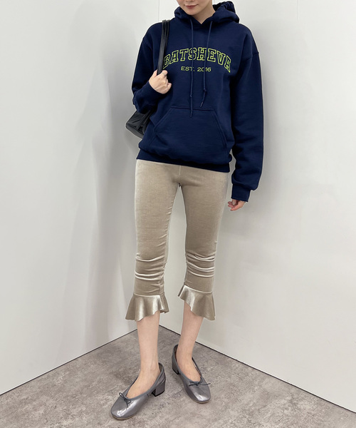 EDIT. FOR LULU（エディットフォールル）の「【BATSHEVA/バットシェバ】pre HOODIE SWEATSHIRT（Tシャツ/カットソー・レディース・ネイビー・SMALL）」の16枚目の写真