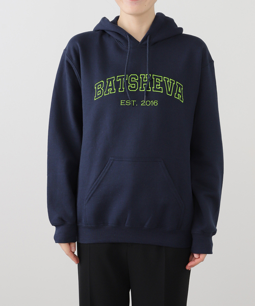 EDIT. FOR LULU（エディットフォールル）の「【BATSHEVA/バットシェバ】pre HOODIE SWEATSHIRT（Tシャツ/カットソー・レディース・ネイビー・SMALL）」の17枚目の写真