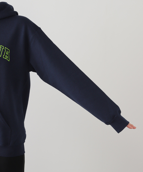 EDIT. FOR LULU（エディットフォールル）の「【BATSHEVA/バットシェバ】pre HOODIE SWEATSHIRT（Tシャツ/カットソー・レディース・ネイビー・SMALL）」の21枚目の写真