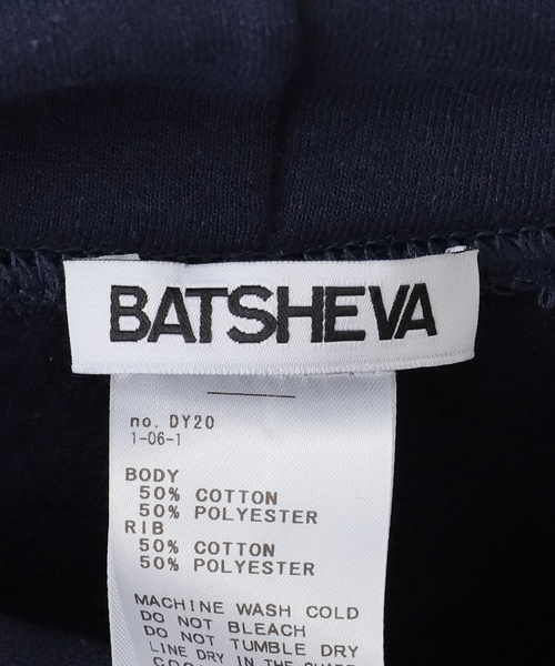 EDIT. FOR LULU（エディットフォールル）の「【BATSHEVA/バットシェバ】pre HOODIE SWEATSHIRT（Tシャツ/カットソー・レディース・ネイビー・SMALL）」の3枚目の写真