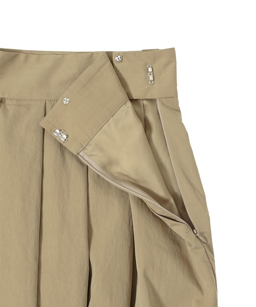 forget-me-nots(フォーゲットミーノッツ)の「forget-me-nots Baloon Pleats Belted Skirt FMN-25AW-SK-002(スカート・レディース・グレー/ベージュ・SMALL/MEDIUM)」の11枚目の写真