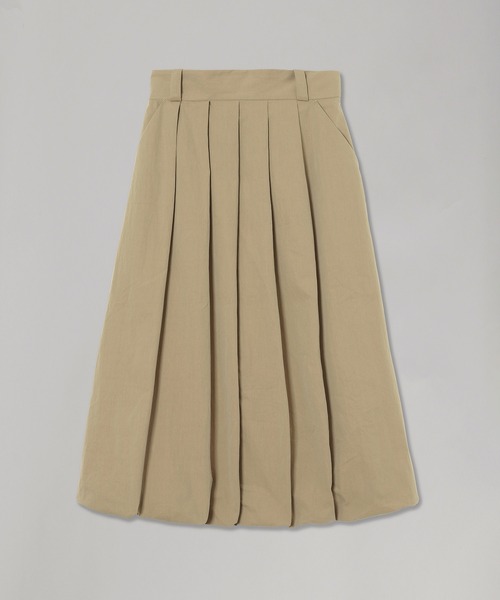 forget-me-nots(フォーゲットミーノッツ)の「forget-me-nots Baloon Pleats Belted Skirt FMN-25AW-SK-002(スカート・レディース・グレー/ベージュ・SMALL/MEDIUM)」の8枚目の写真