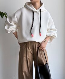 【DOUDOU】2枚set ロングTEE カットソー ホワイト×ブラック セール】フットボールロングスリーブTシャツ（ユニセックス着用