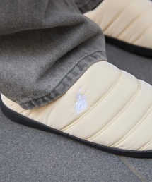 U.S. POLO ASSN. | U.S. POLO ASSN. /ユーエスポロアッスン 別注 ロゴワンポイント ダブルステッチ モックシューズ/ウィンターサンダル(サンダル)