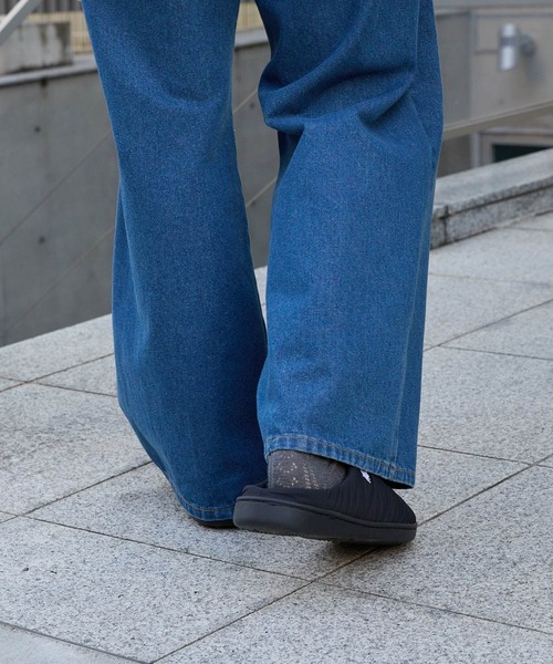 U.S. POLO ASSN.（ユーエスポロアッスン）の「U.S. POLO ASSN. /ユーエスポロアッスン 別注 ロゴワンポイント ダブルステッチ モックシューズ/ウィンターサンダル（サンダル・レディース・ブラック/ライトベージュ/ベージュ/ネイビー・26cm/25cm/24cm/23cm/28cm/27cm）」の13枚目の写真