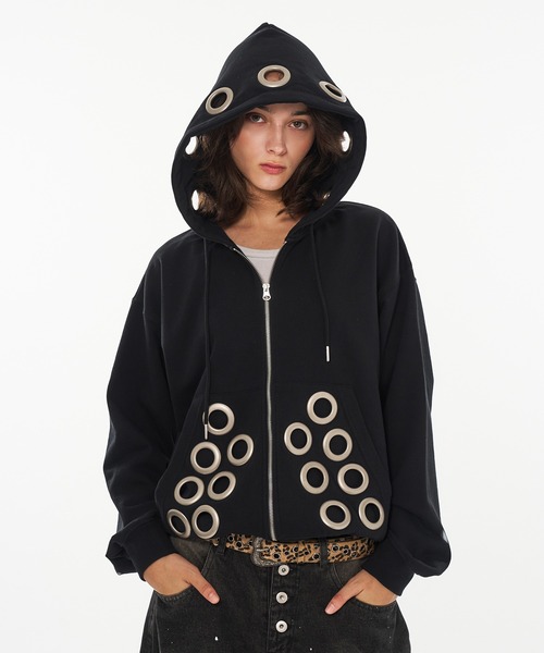 トップス EYELET ZIP HOODIE FTW FTW パーカー EYELET ZIP HOODIE レディース メンズ : ZOZOTOWN