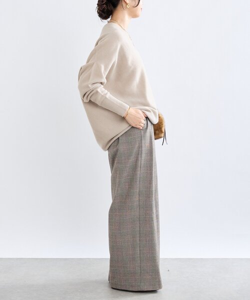 リバイバル/新色追加/7色展開】ウール100NEWバックボリュームニット