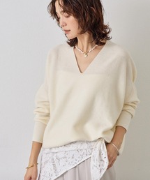 RIVE DROITE | 【リバイバル/新色追加/7色展開】ウール100NEWバックボリュームニット(ニット/セーター)