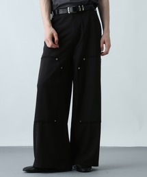 HARE | ダブルニーワイドパンツ(HARE)(その他パンツ)