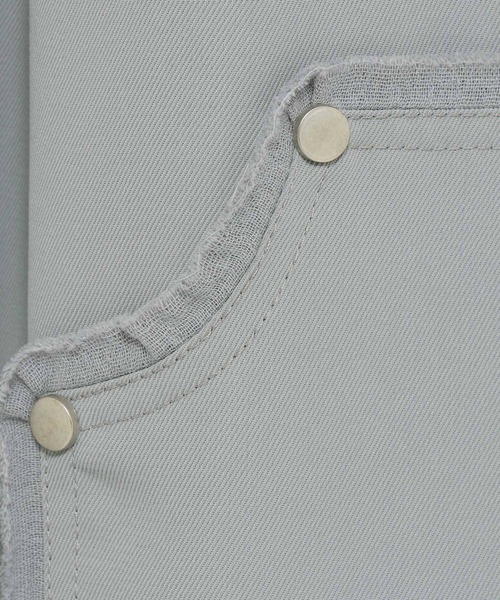 HARE（ハレ）の「ダブルニーワイドパンツ(HARE)（その他パンツ・メンズ・ブラック/ライトグレー・MEDIUM/SMALL）」の22枚目の写真