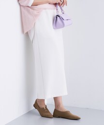 INDIVI（インディヴィ）の「【SETUP可能／Iライン】ダンボールジャージスカート（スカート）」