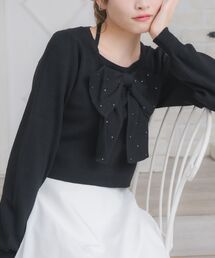 ems excite | ビジューリボンNTPO(ニット/セーター)