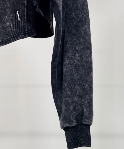 FOLLOWIN（フォロウィン）の「[SET UP]ヴィンテージショートフーディ＆リブキャミセット（パーカー・レディース・チャコールグレー・FREE）」の19枚目の写真