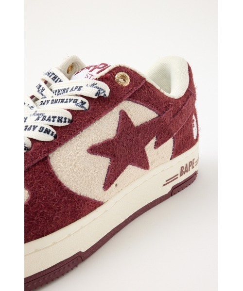 MOUSSY（マウジー）の「BP/MS BAPE STA（スニーカー・レディース・バーガンディー・SMALL/MEDIUM/LARGE）」の6枚目の写真