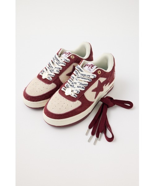 MOUSSY（マウジー）の「BP/MS BAPE STA（スニーカー・レディース・バーガンディー・SMALL/MEDIUM/LARGE）」の12枚目の写真