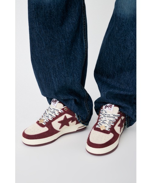 MOUSSY（マウジー）の「BP/MS BAPE STA（スニーカー・レディース・バーガンディー・SMALL/MEDIUM/LARGE）」の16枚目の写真