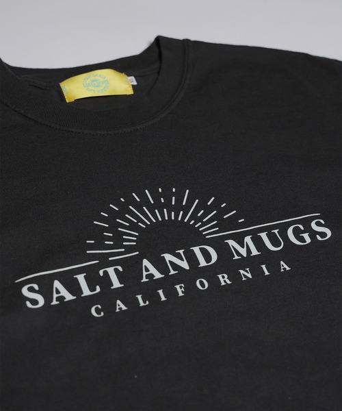 SALT&MUGS(ソルトアンドマグス)の「Sun set Old Tee(Tシャツ/カットソー・メンズ・ブラック/ナチュラル・LARGE/MEDIUM/X-LARGE)」の5枚目の写真