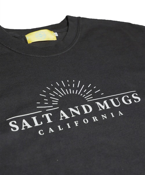 SALT&MUGS(ソルトアンドマグス)の「Sun set Old Tee(Tシャツ/カットソー・メンズ・ブラック/ナチュラル・LARGE/MEDIUM/X-LARGE)」の7枚目の写真