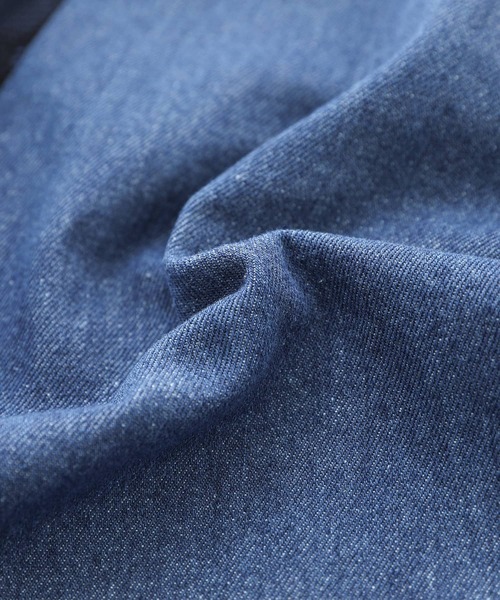 somari imagination（ソマリ イマジネーション）の「『デニムレース切り替えスカート』（デニムスカート・レディース・ネイビー/ブラック・2/1）」の14枚目の写真