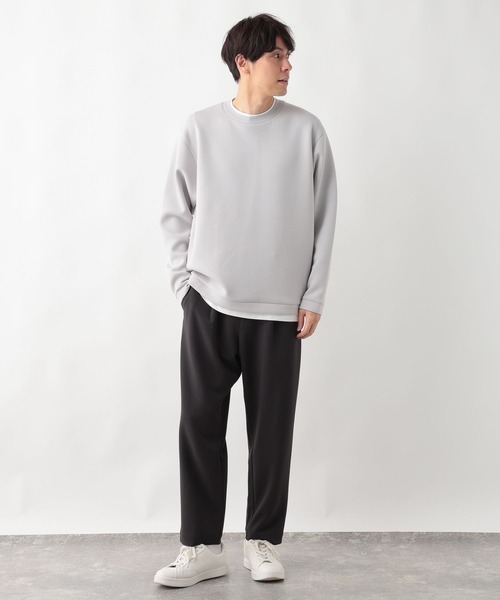 GLOBAL WORK(グローバルワーク)の「イージーケアストレッチテーパードパンツ/599607(その他パンツ・メンズ・ブラック/チャコールグレー/カーキ・MEDIUM/SMALL/LARGE/X-LARGE)」の9枚目の写真