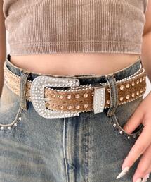 WEGO | WEGO/ビジューラメシャギーベルト(ベルト)