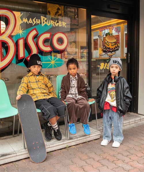 BREEZE（ブリーズ）の「【ジュニア対応】B NEWJACK ラグラングラフィックTシャツ（Tシャツ/カットソー・キッズ・ミント/ブラック/グリーン/レッド/グレー/オフホワイト・140/150/160/130/90/100/110/120）」の15枚目の写真