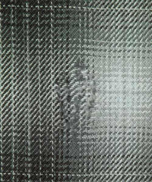 MONKEY TIME（モンキータイム）の「ディストレスト ネル チェック シャツ（シャツ/ブラウス・メンズ・ブラック/オフホワイト・S/M/L/XL）」の21枚目の写真