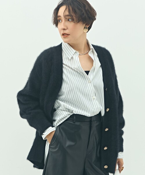 美品✨nolleys sophi ヘアリーVネック ニットカーディガン Amazon | (ノーリーズ ソフィー) NOLLEY'S sophi ◇【WEB限定カラー