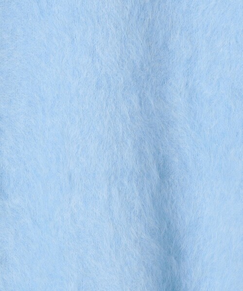 NOLLEY’S Sophi（ノーリーズソフィ）の「カシミヤ混ヘアリーVネックカーディガン（カーディガン/ボレロ・レディース・オフホワイト/サックスブルー/ベビーピンク/ブラック・38）」の9枚目の写真