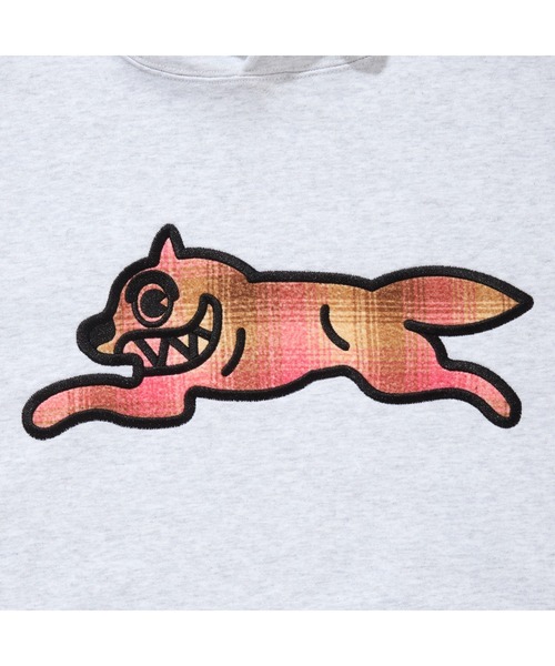ICECREAM(アイスクリーム)の「APPLIQUE LOGO HOODIE RUNNING DOG(パーカー・メンズ・ブラック×グリーン/グレー×ピンク・SMALL/MEDIUM/LARGE/X-LARGE)」の6枚目の写真