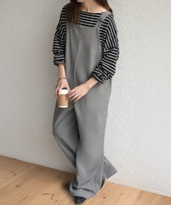 Fleece Halfzip Combinaison（つなぎ/オールインワン）｜anuke