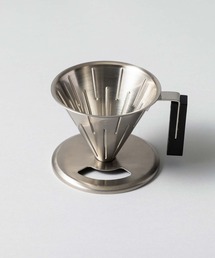 kuros'（クロス）の「【kuros’オリジナル】M&W Dripper 2.0 シルバー（キッチンツール）」