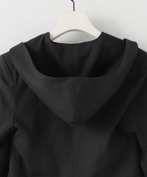 NACHE(ナチェ)の「【Geek Office / ギークオフィス】NACHE / ナチェ MAGNETIC HOODIE BLAZER(テーラードジャケット・レディース・ブラック・X-SMALL)」の5枚目の写真
