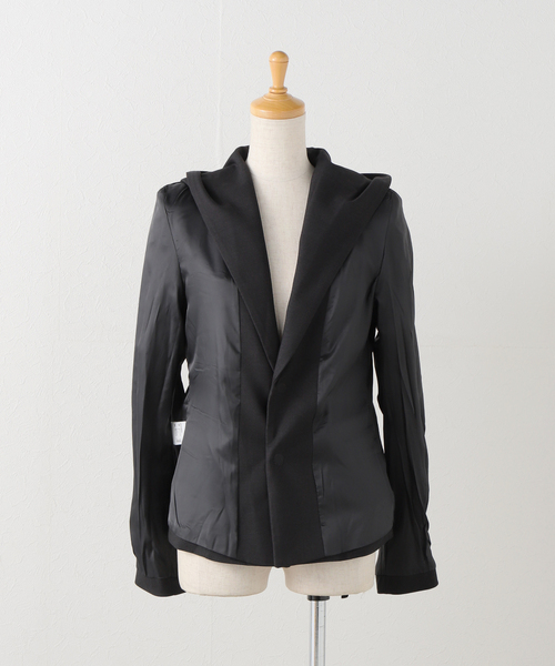 NACHE(ナチェ)の「【Geek Office / ギークオフィス】NACHE / ナチェ MAGNETIC HOODIE BLAZER(テーラードジャケット・レディース・ブラック・X-SMALL)」の10枚目の写真