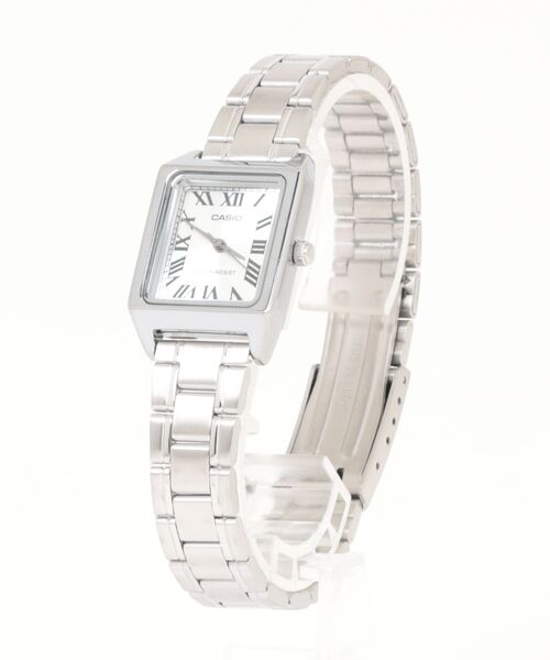 CASIO(カシオ)の「【RES】【CASIO(カシオ)】クラシックメタルスクエア(アナログ腕時計・レディース・シルバー系その他/シルバー/ブルー/ブラック系その他/ピンク/ブラック・FREE)」の10枚目の写真