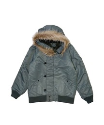 MMMM（エムエムエムエム）の「MMMM/ヴィンテージナイロンN2-Bジャケット（ミリタリージャケット）」