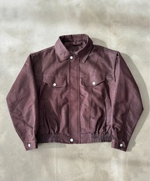 Zip-Up Denim Work Jacket / ジップアップデニムワークジャケット